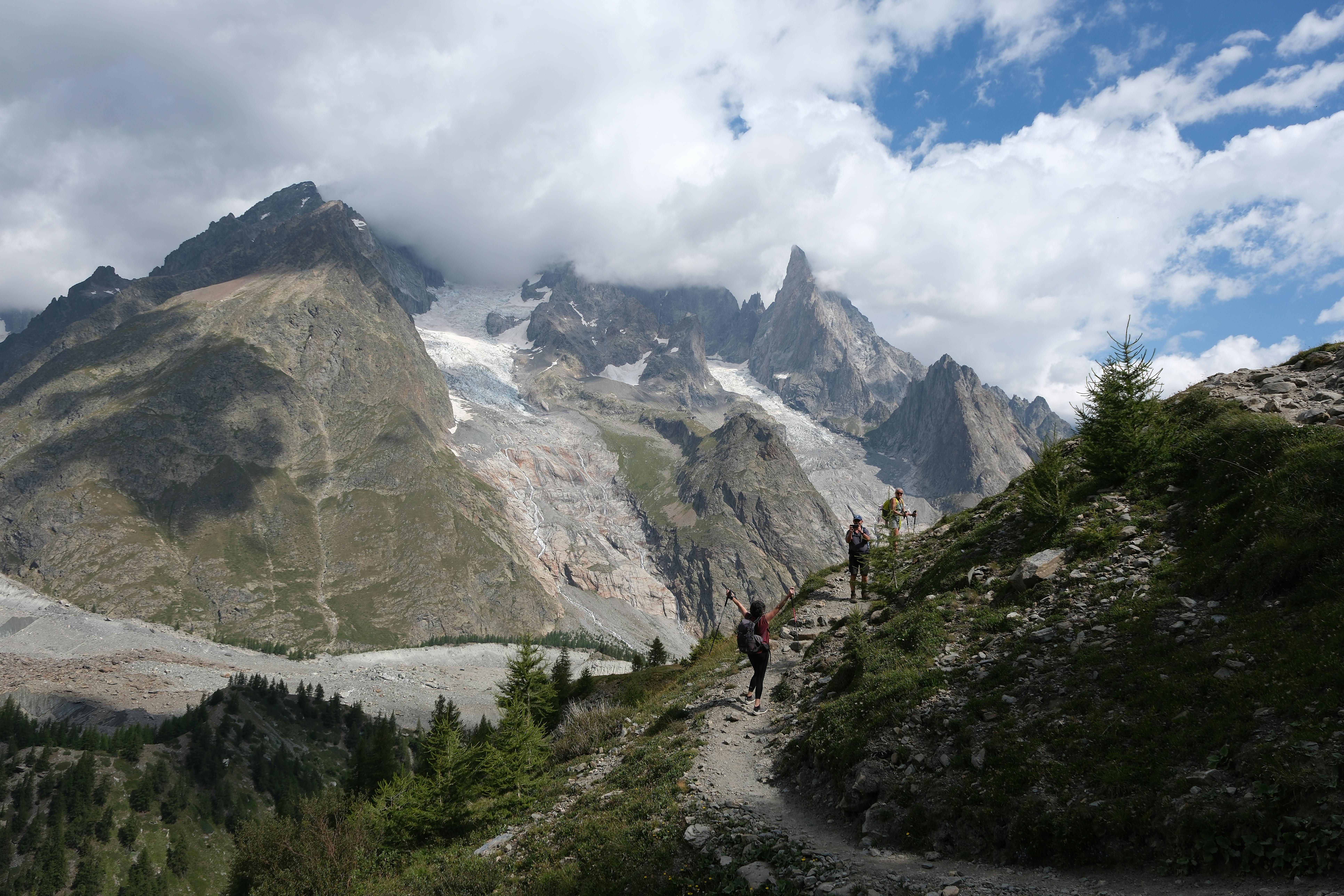 Tour du Mont Blanc trek view 2