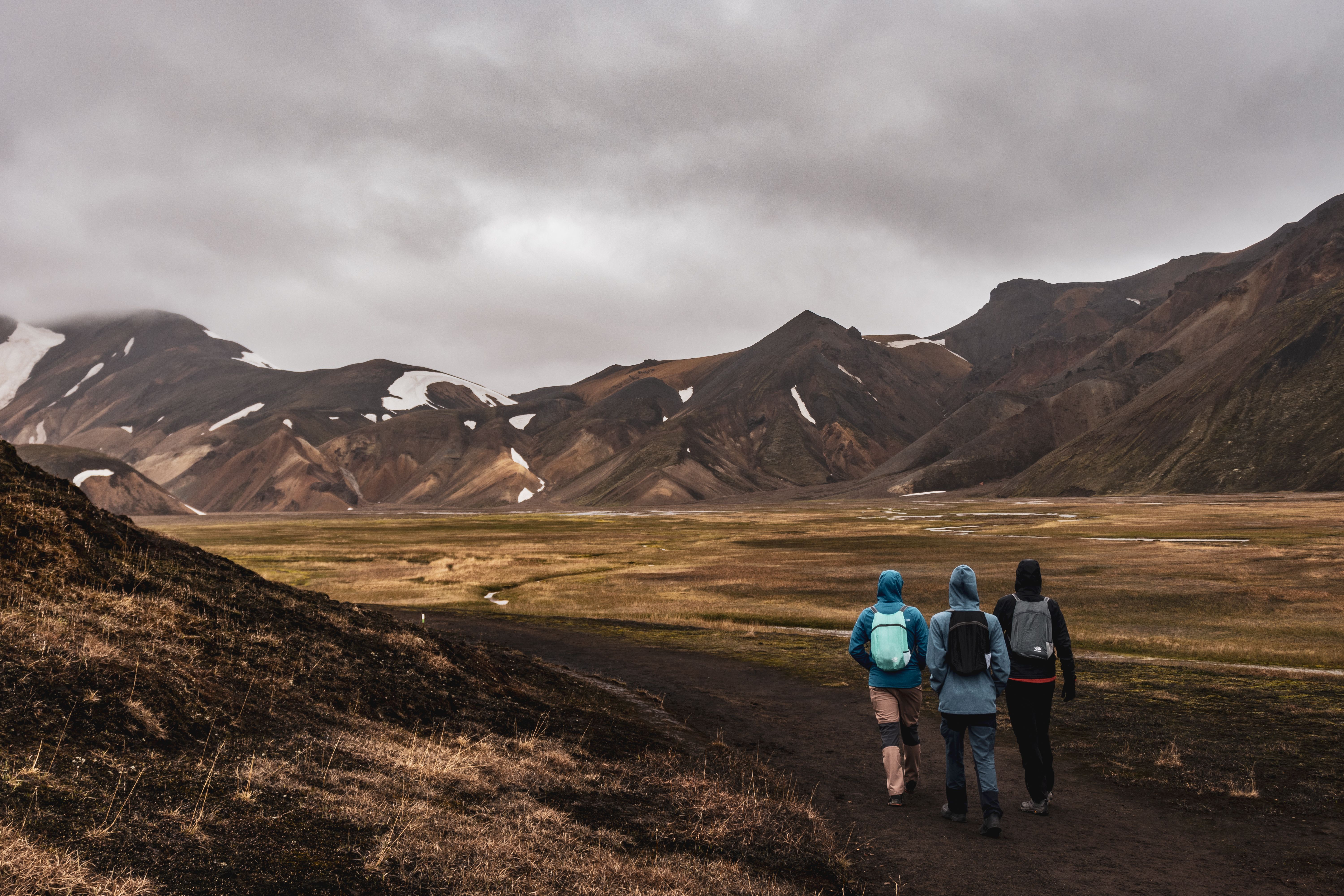 Laugavegur Trail trek view 3