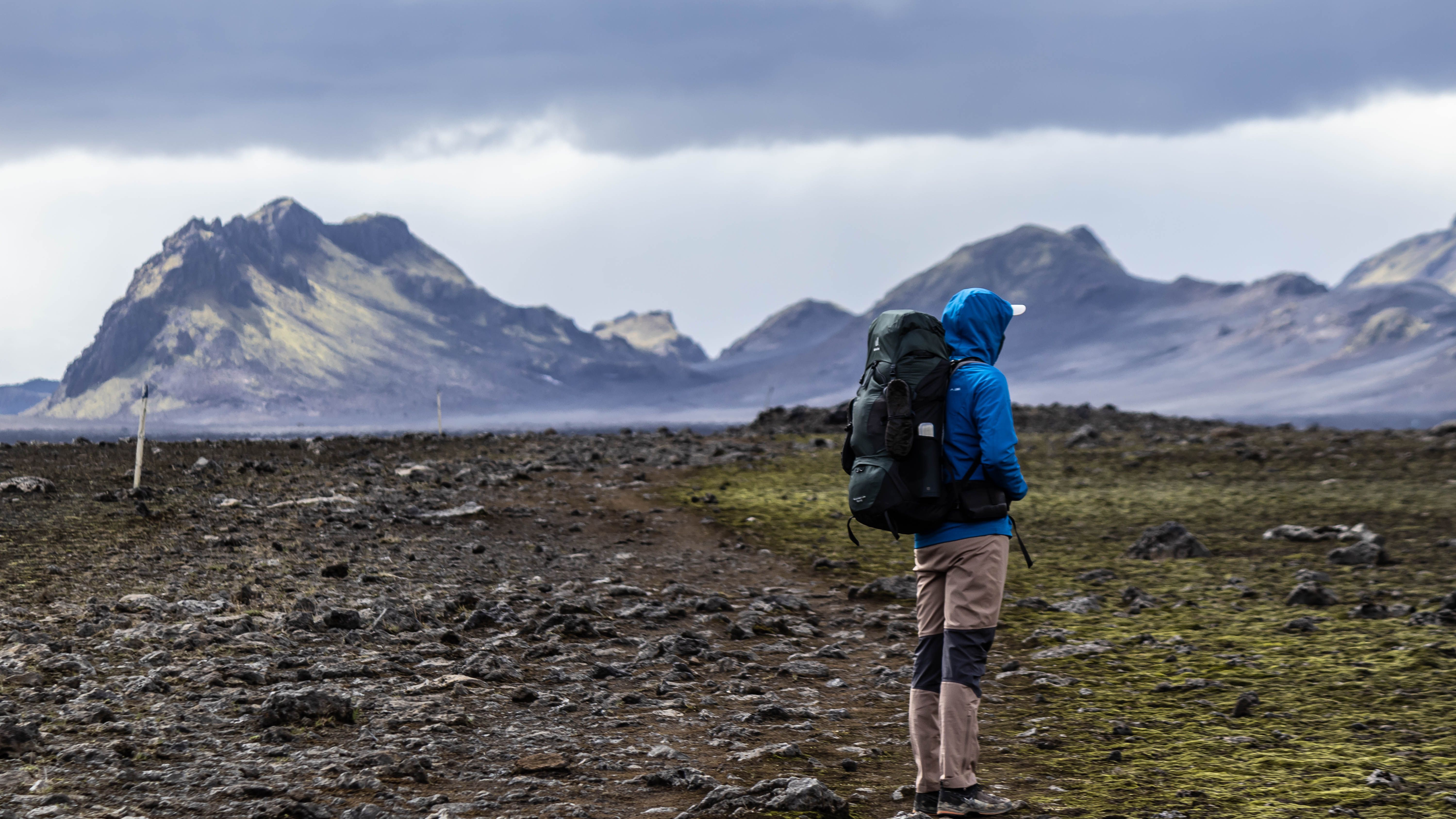 Laugavegur Trail trek — Highland Iceland, Iceland