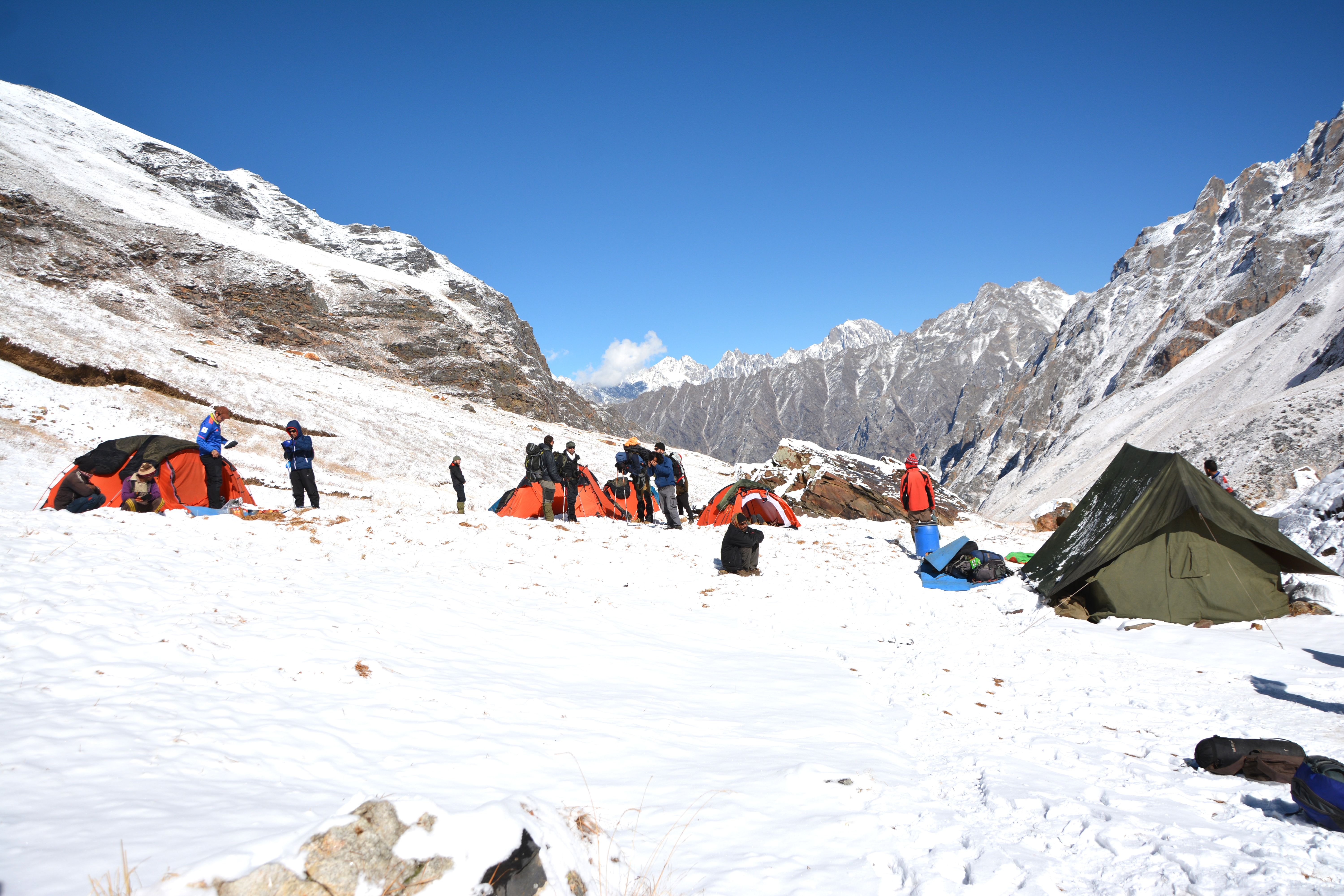 Goechala Trek trek view 2