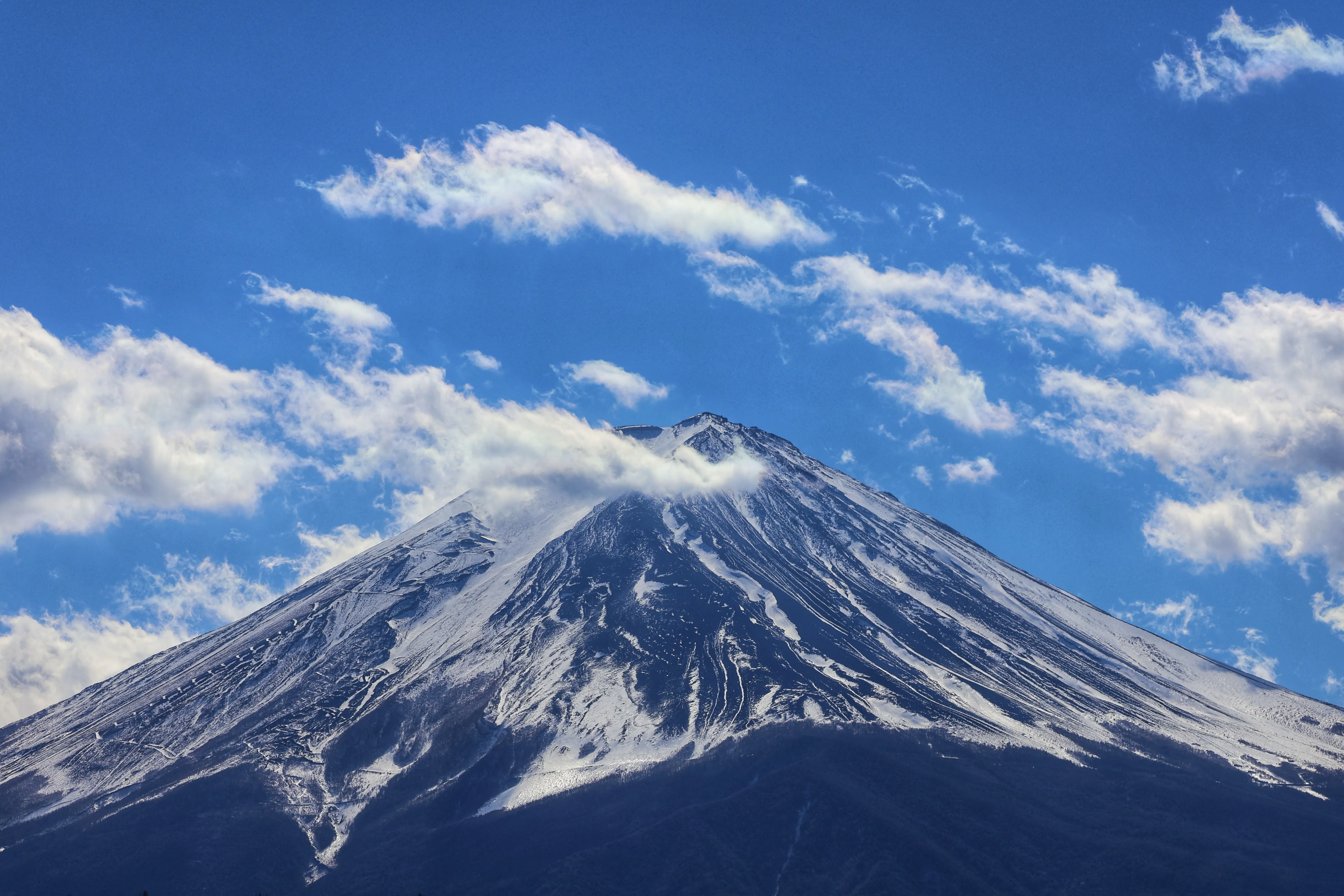 Mount Fuji Yoshida Trail trek view 3