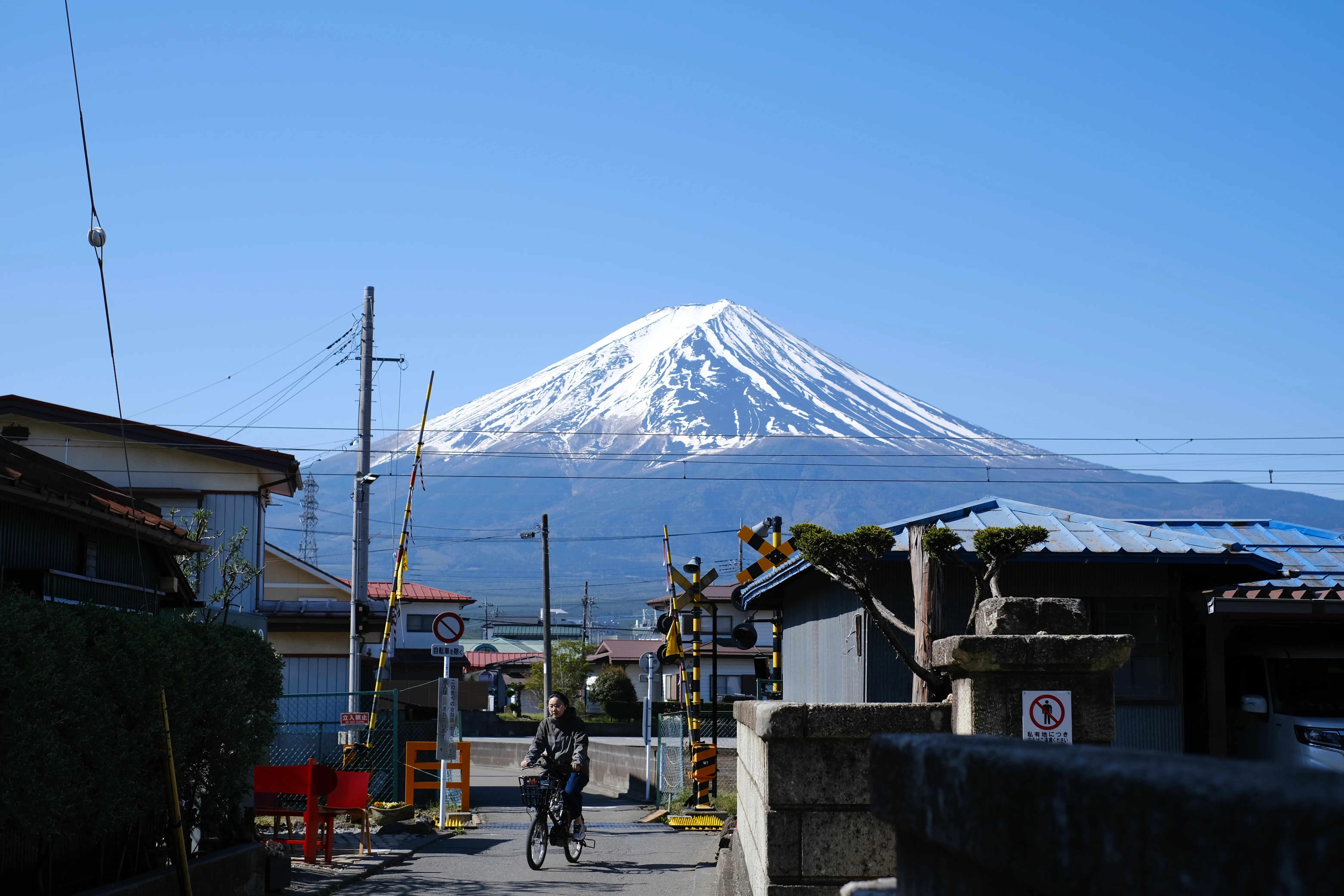 Mount Fuji Yoshida Trail trek view 2