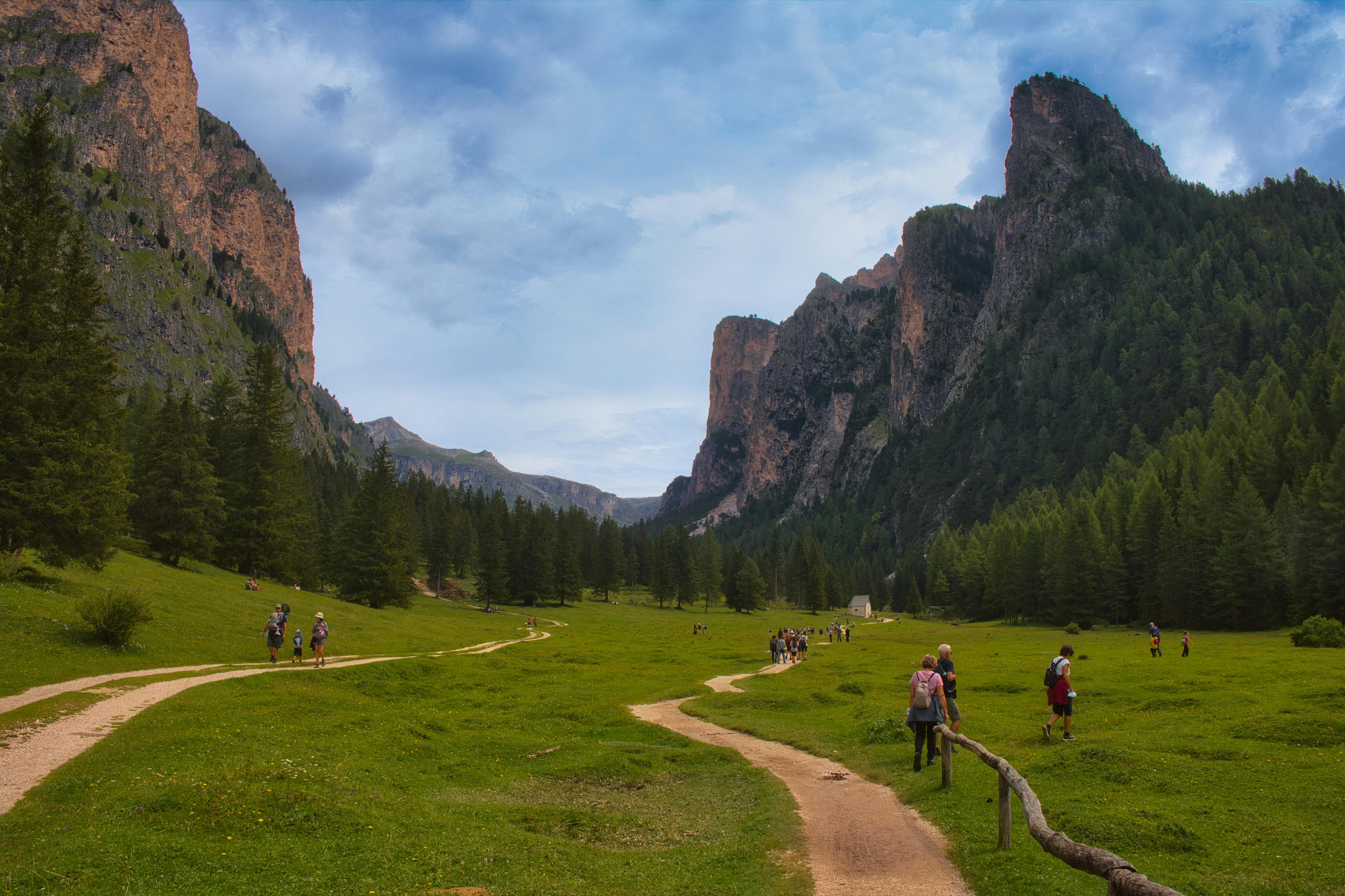 Dolomites Alta Via 1 trek view 2