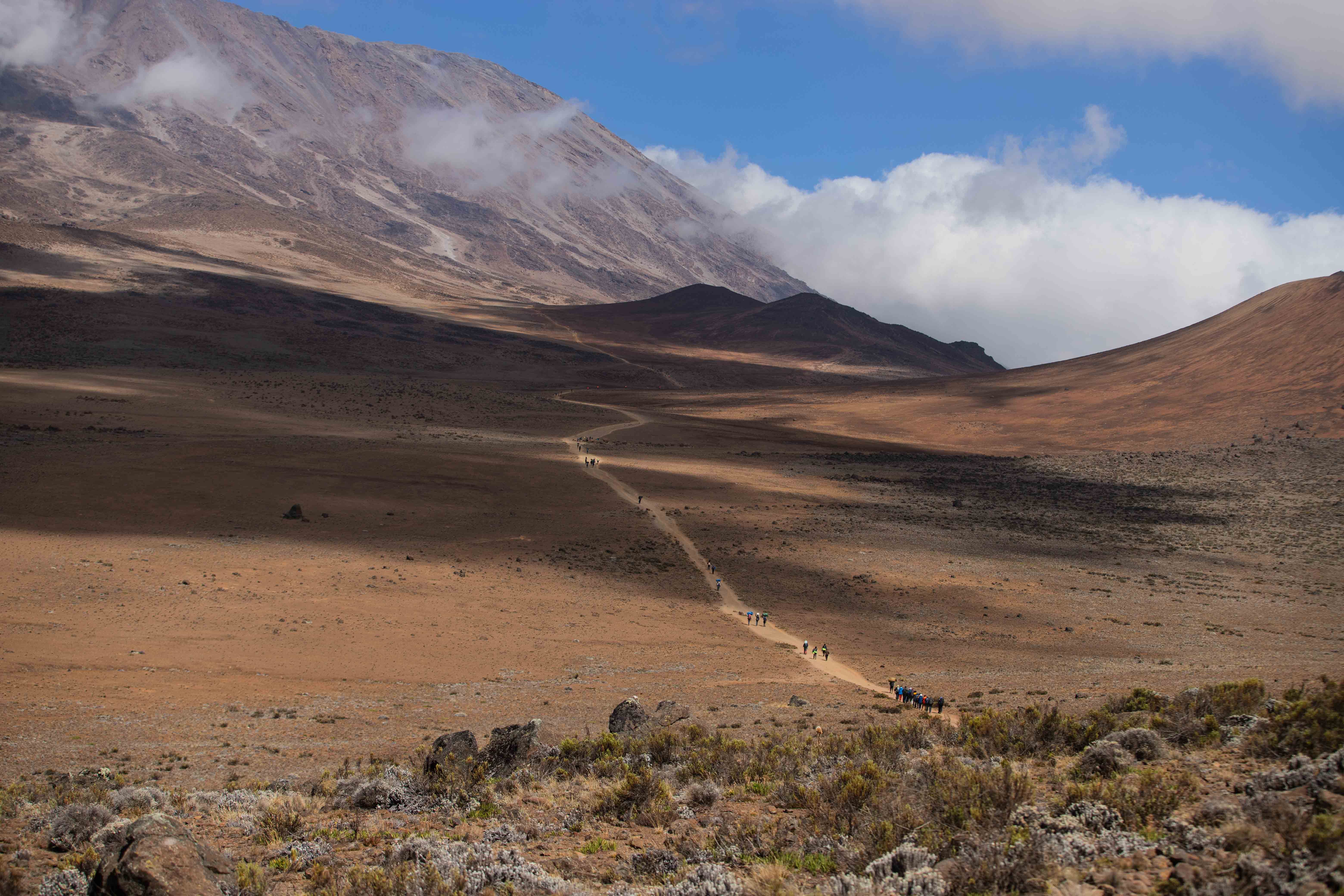 Kilimanjaro Machame Route trek view 3
