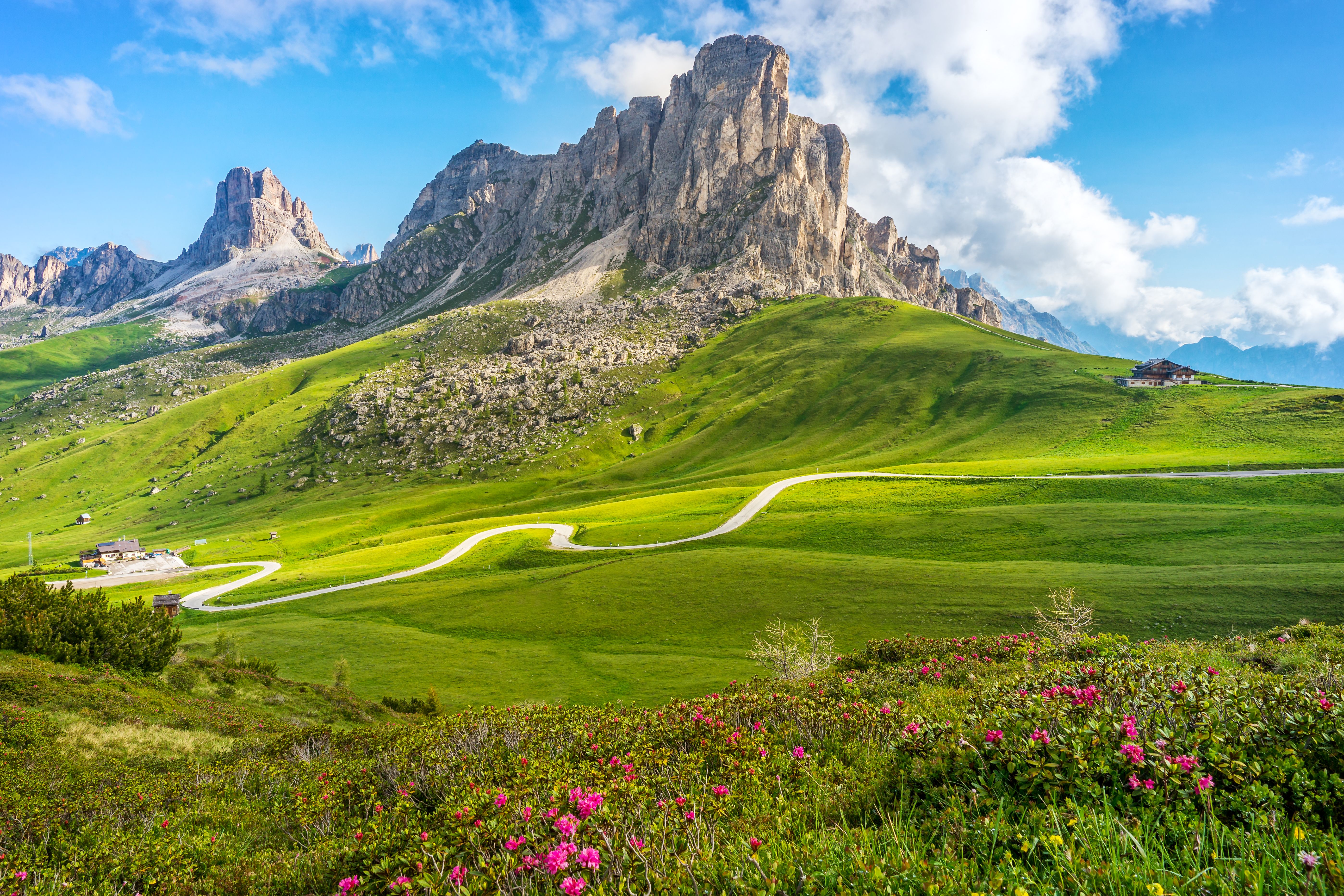 Dolomites Alta Via 1 trek — Dolomites, South Tyrol, Italy, Italy