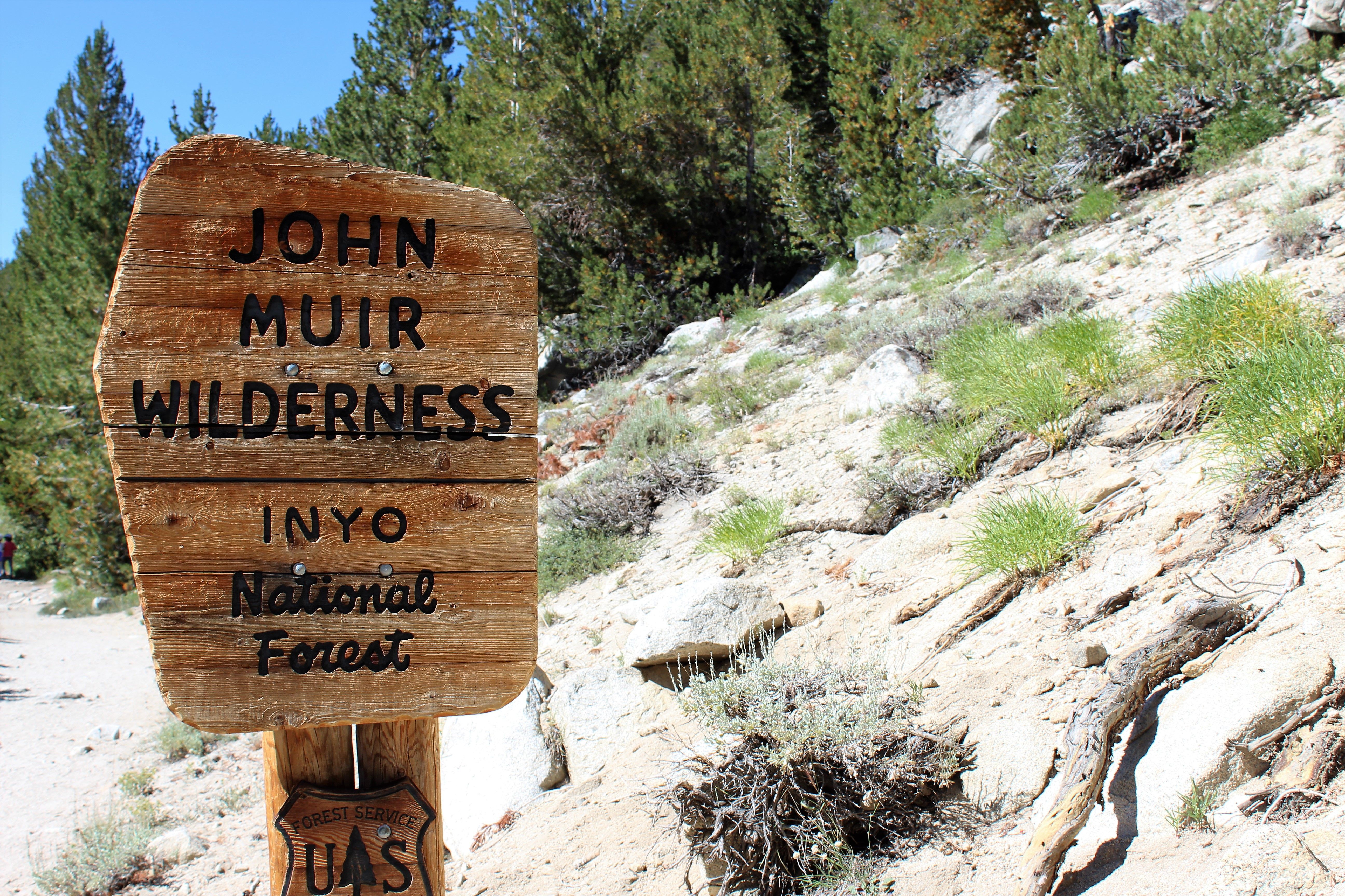 John Muir Trail trek — Sierra Nevada, California USA, USA