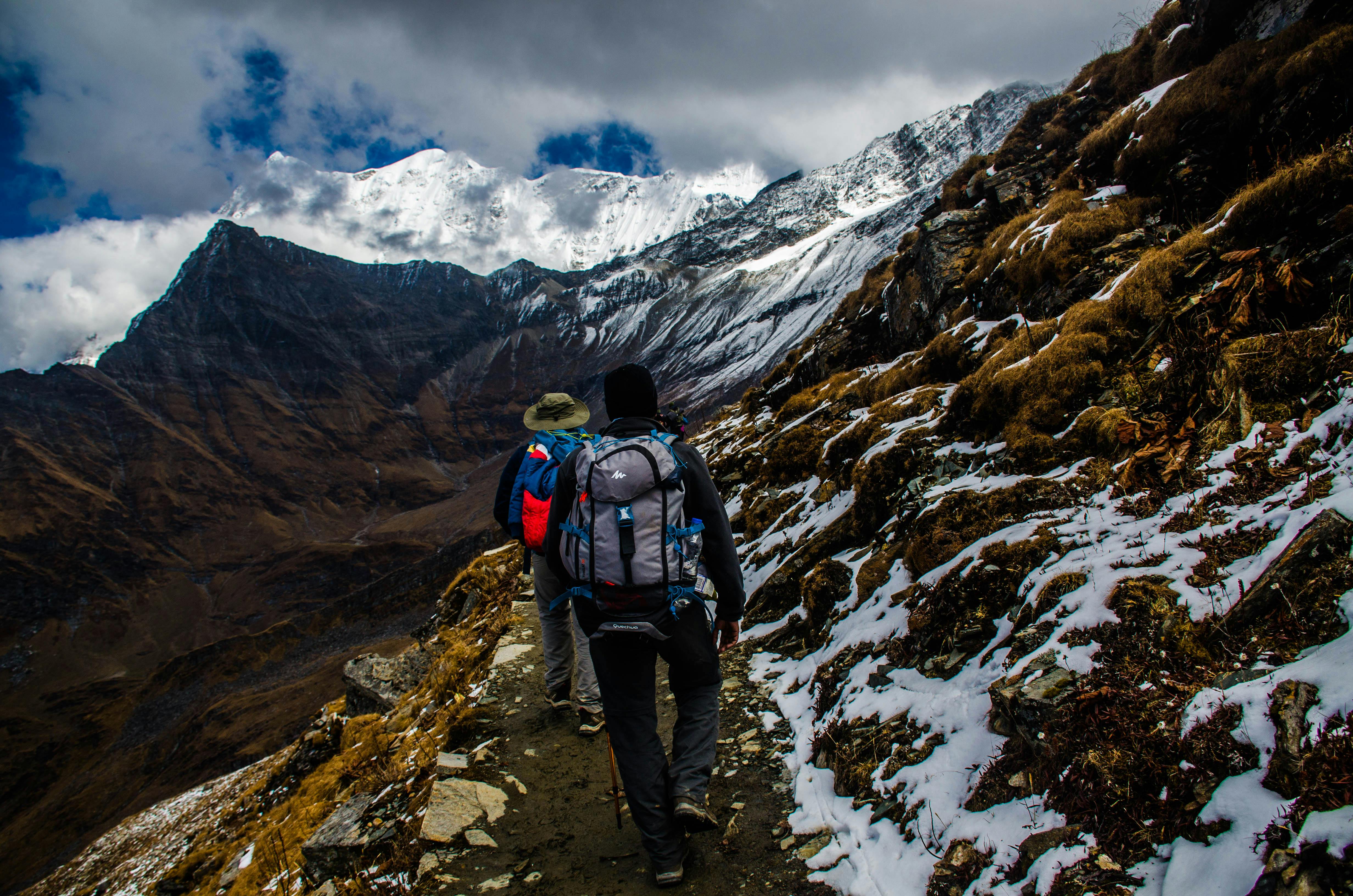Snowman Trek trek view 2